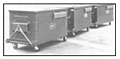 Trainable Steel Containers and Cart Dumpers - In-plant Trainable Containers